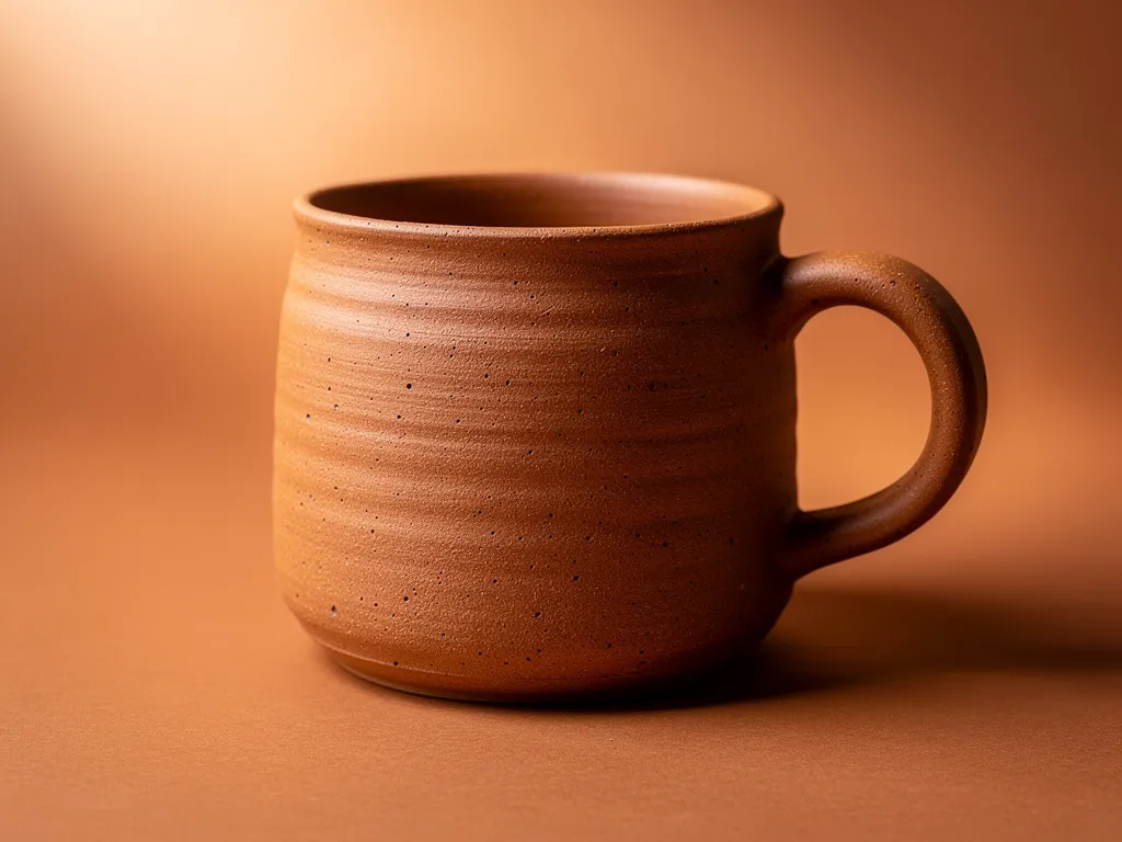 Terracotta Atlas ceramic mug
